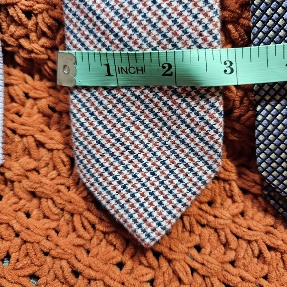 Vintage ties lot of 3 Valerio Garati, An Ivy, and Calvin Klein 90s - Picture 5 of 9